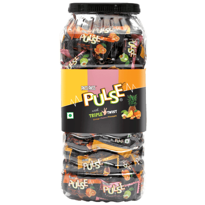 Pulse Candy Jar || Mix Candy || 175 Pieces || 708.75 Grams