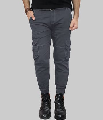 HYMEN LEGIONS Regular Flat Men's Cargos - Grey ( Pack of 1 )