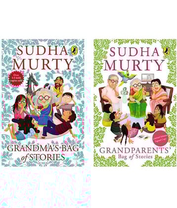 Grandma's Bag of Stories & Grandparents' Bag of Stories Combo by Murty, Sudha,Murty, Sudha