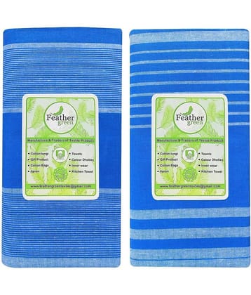 Feather Green Multi Lungi Pack of 2