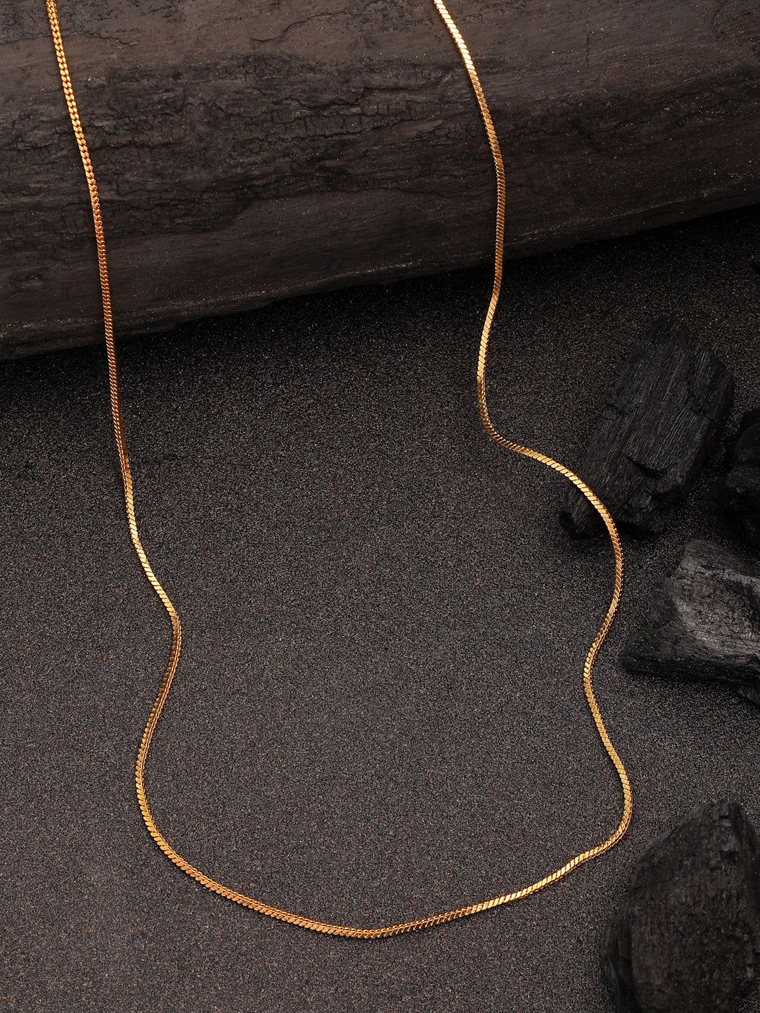 NVR Women's Gold-Plated Minimal Chain-Onesize / Gold / Alloy