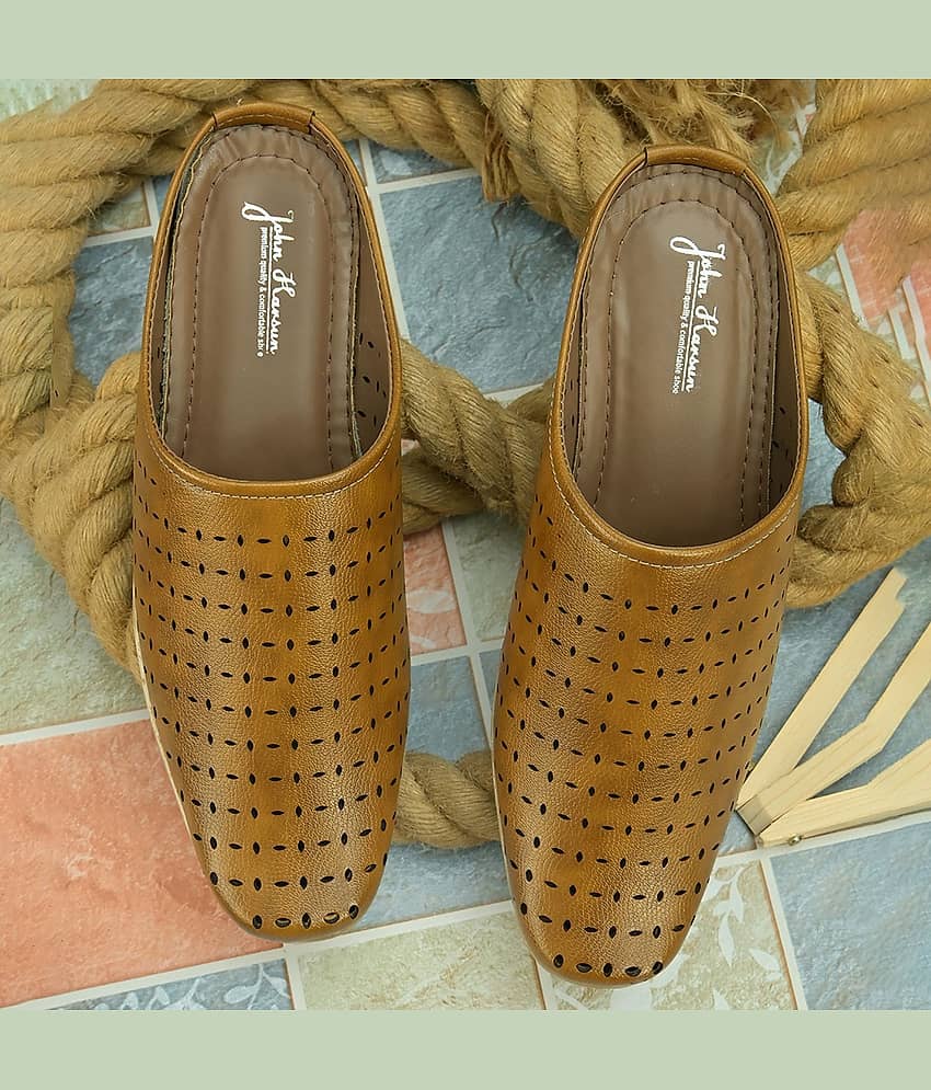 John Karsun - Black Men's Toe covered Flip Flop