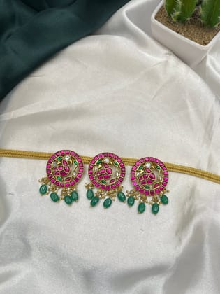 Jadau Necklace Set 074