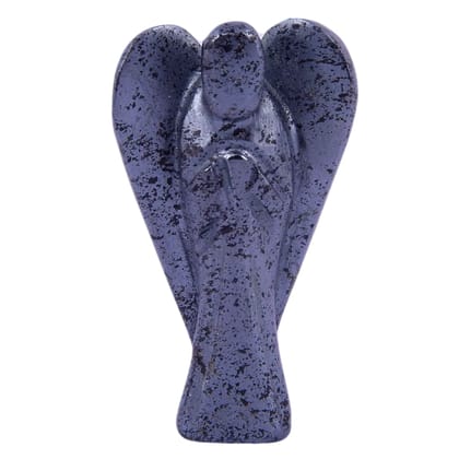 Kambaba Jasper Angel | Handcarved Statues Figurines Stone of Good Luck - Reiki, Healing Crystal for Physical, Emotional & Spiritual Imbalance | Positive Vibes Energy(KI_58)  by Krishna Impex