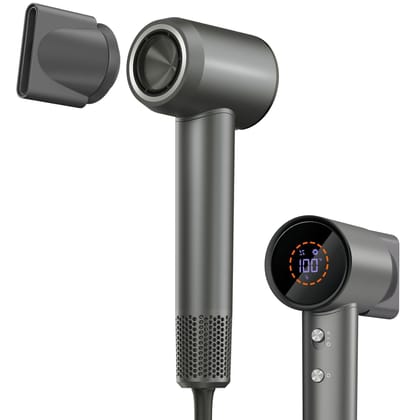 Portronics Zifro BLDC 1600W Cold & Hot Air Hair Dryer (Grey)