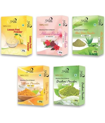 glowious - Skin Toning Face Pack for Normal Skin ( Pack of 5 )