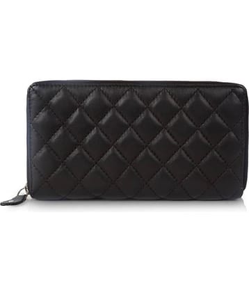 CIMONI Brown Pure Leather Box Clutch