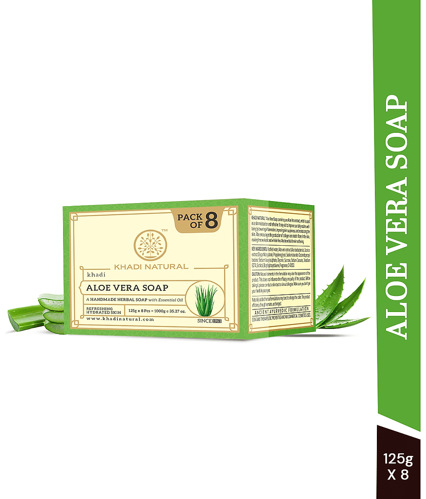 khadi natural Freshness Soap for All Skin Type ( Pack of 8 )