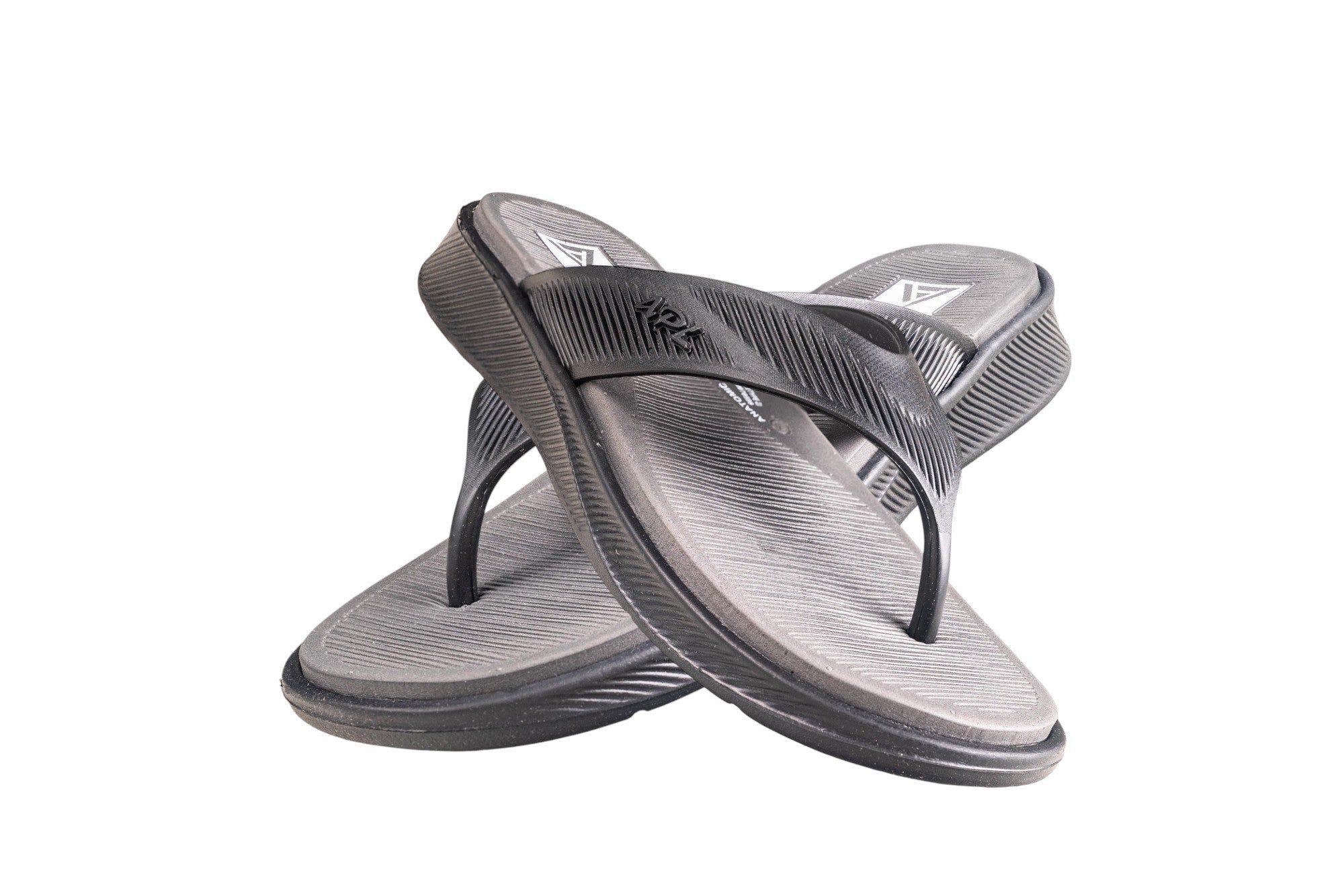 Apl Gents Black / D. Grey Chappal EVA (Yee Pro A)-Black / D. Grey / 6