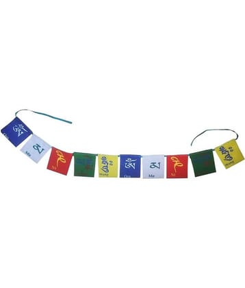 Hatti Tibetan Buddhist Flag Multicolor