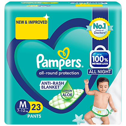 Pampers Diaper Pants -Medium, 23 pcs