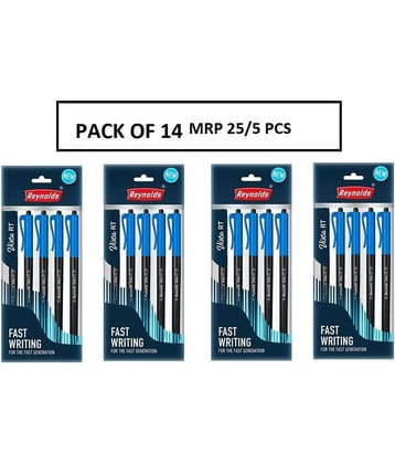 Reynolds Aeroslim Ball Pen 5 Pcs Blue (Pack of 14)