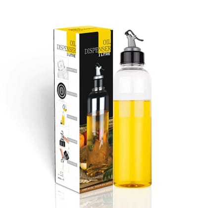 SP Oil Dispenser Transparent Glass Oil Bottle  by SP CARE STORE