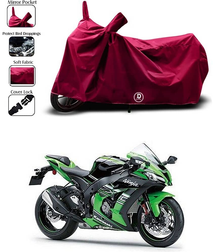 EGAL Bike Body Cover for Kawasaki ( Pack of 1 ) , Maroon