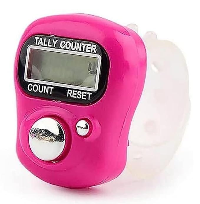 Hand Finger Counting Machine Digital Head Electronic Tally Counter Pack of 1