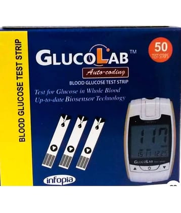Infopia Glucolab 2x25 Strips 50 Test Strips