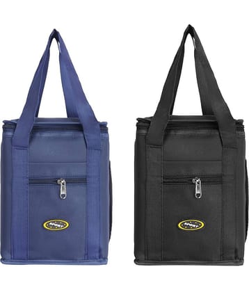 Ozel Bag Blue Polyester Lunch Bag Pack of 2
