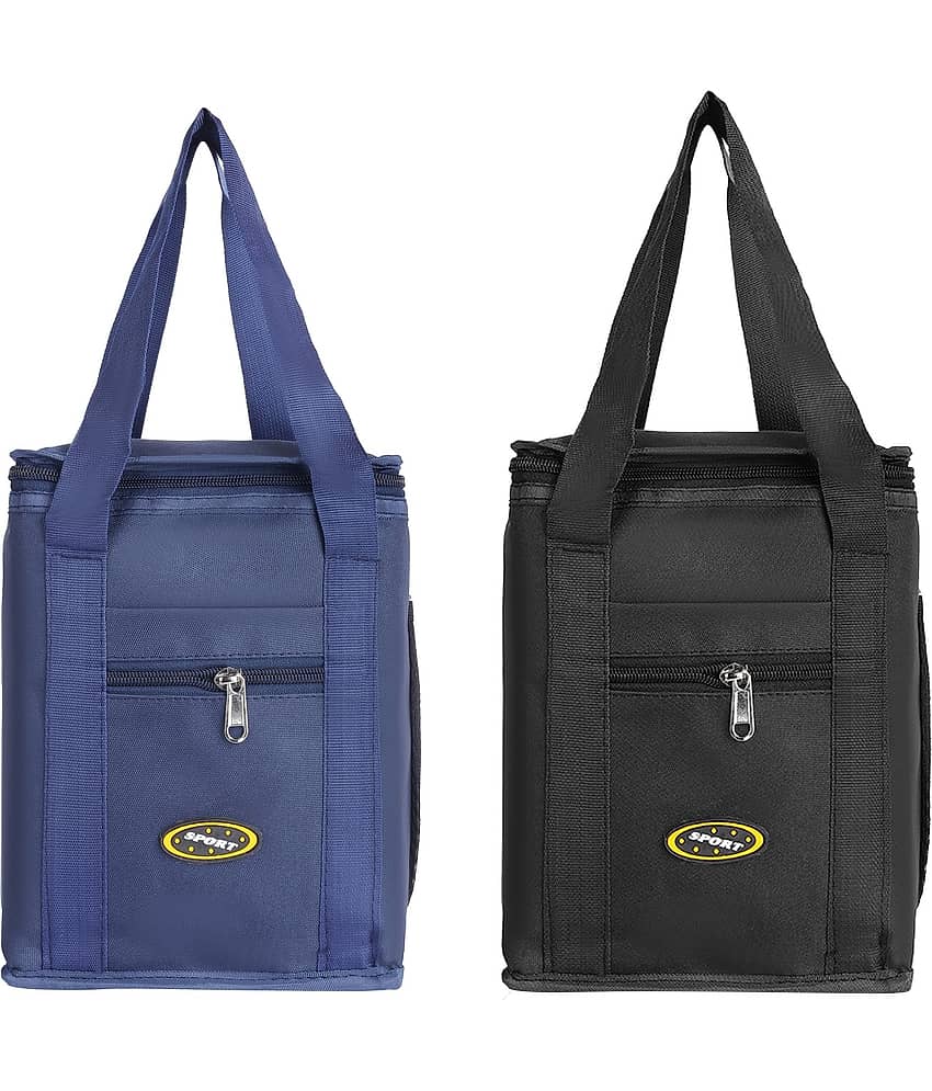 Ozel Bag Blue Polyester Lunch Bag Pack of 2