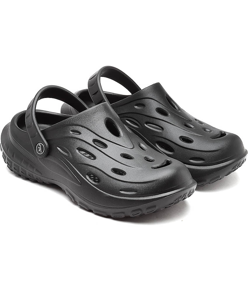 Bersache Black Men's Slide Flip Flop