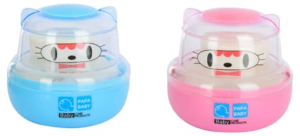 Elecsera baby powder puff (Blue, Pink)
