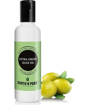 Earth N Pure - Extra virgin olive oil Essential Oil 200 mL ( Pack of 1 )