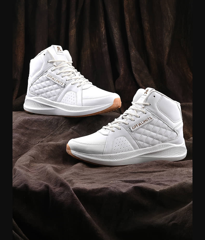 OFF LIMITS HANGMAN White Basketball Shoes