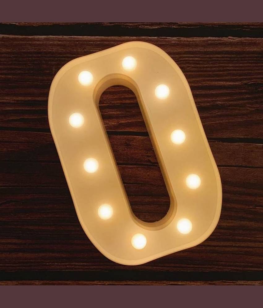 MIRADH LED Marquee Letter Light,(Letter-O) LED Strips