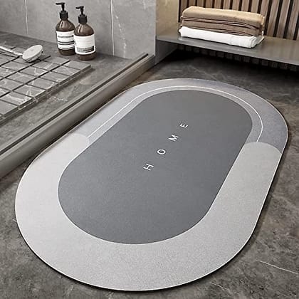 Nylon Bathroom Mat Water Absorbing  Door Mat special for monsoon (Multicolor, Medium)  by Ruhi Import Store