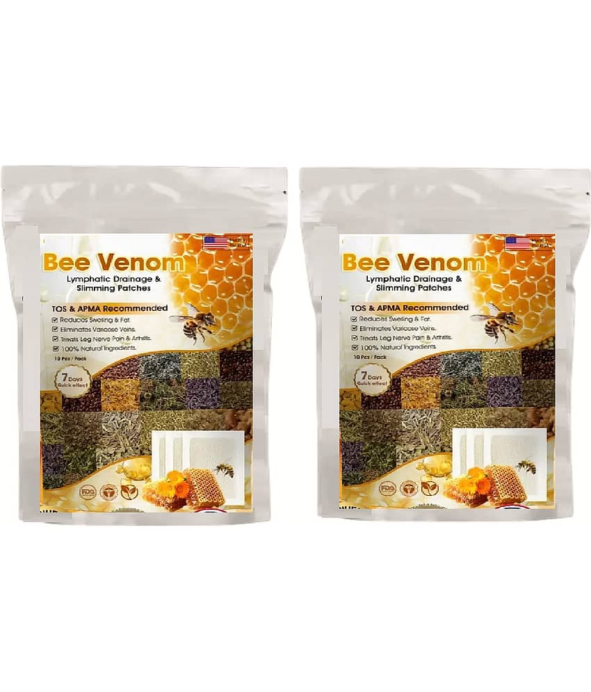 pink square Pain Relief Patch ( Pack Of 2 )