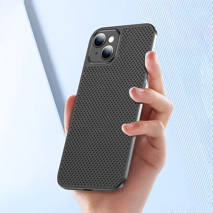 iPhone 15 Slim Mesh Case-Grey