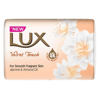 Lux Bathing Soap Velvet Touch Jasmine And Almond Oil 100g Lux Bathing Soap Velvet Touch Jasmine And Almond Oil 100g