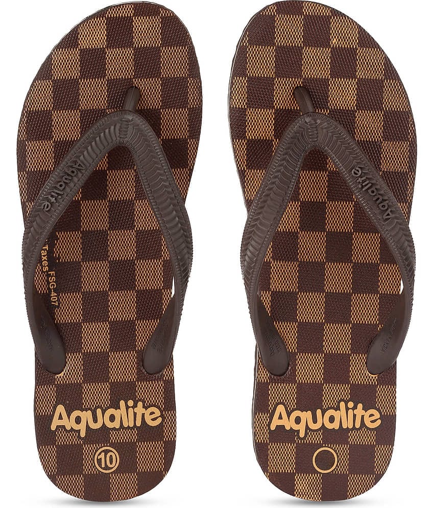 Aqualite Coffee Men's Daily Slipper