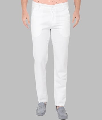 HALOGEN White Skinny Chinos ( Pack of 1 )