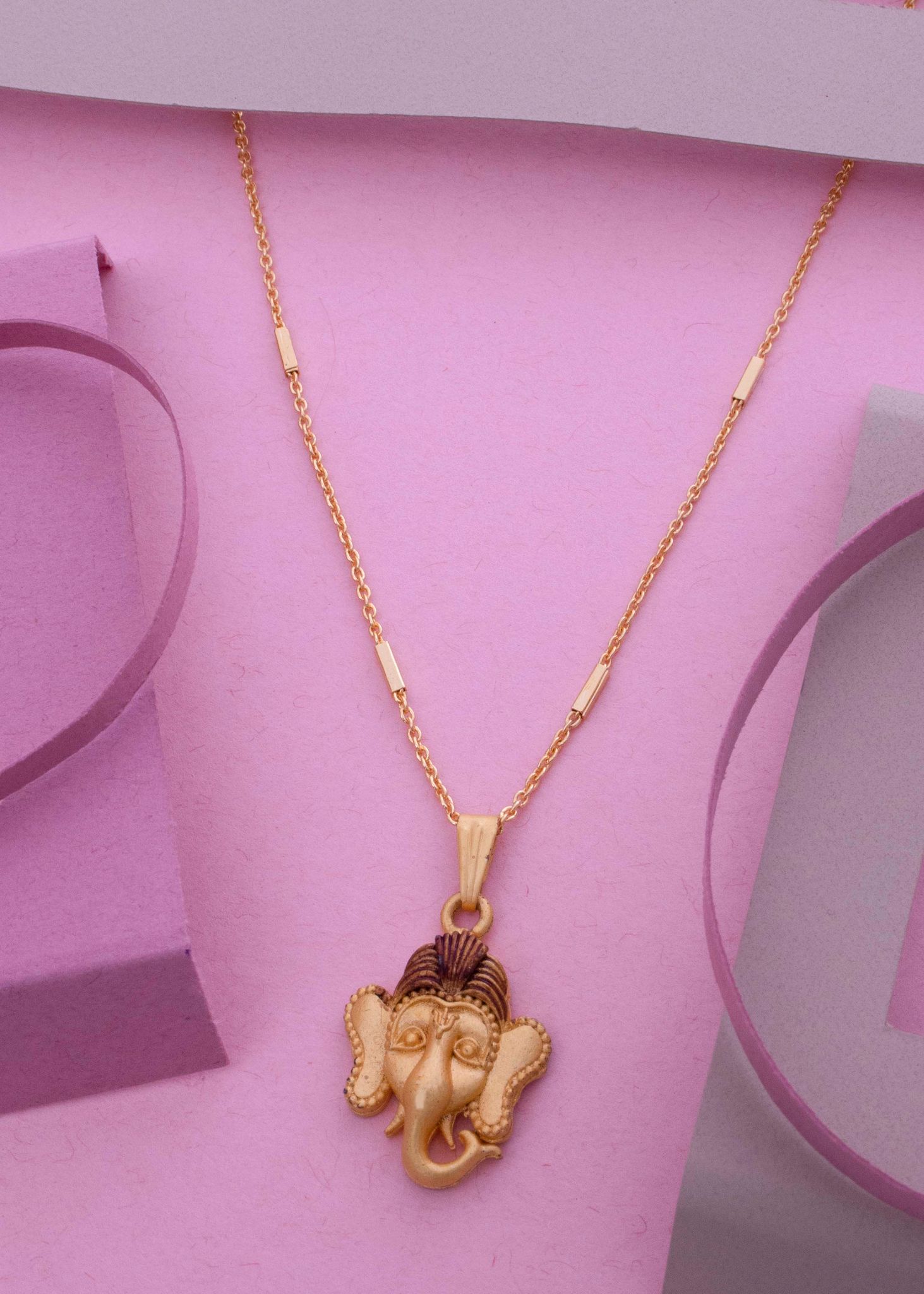 Designer Two Line Gold Plated Mangalsutra Chain For Women and Girls