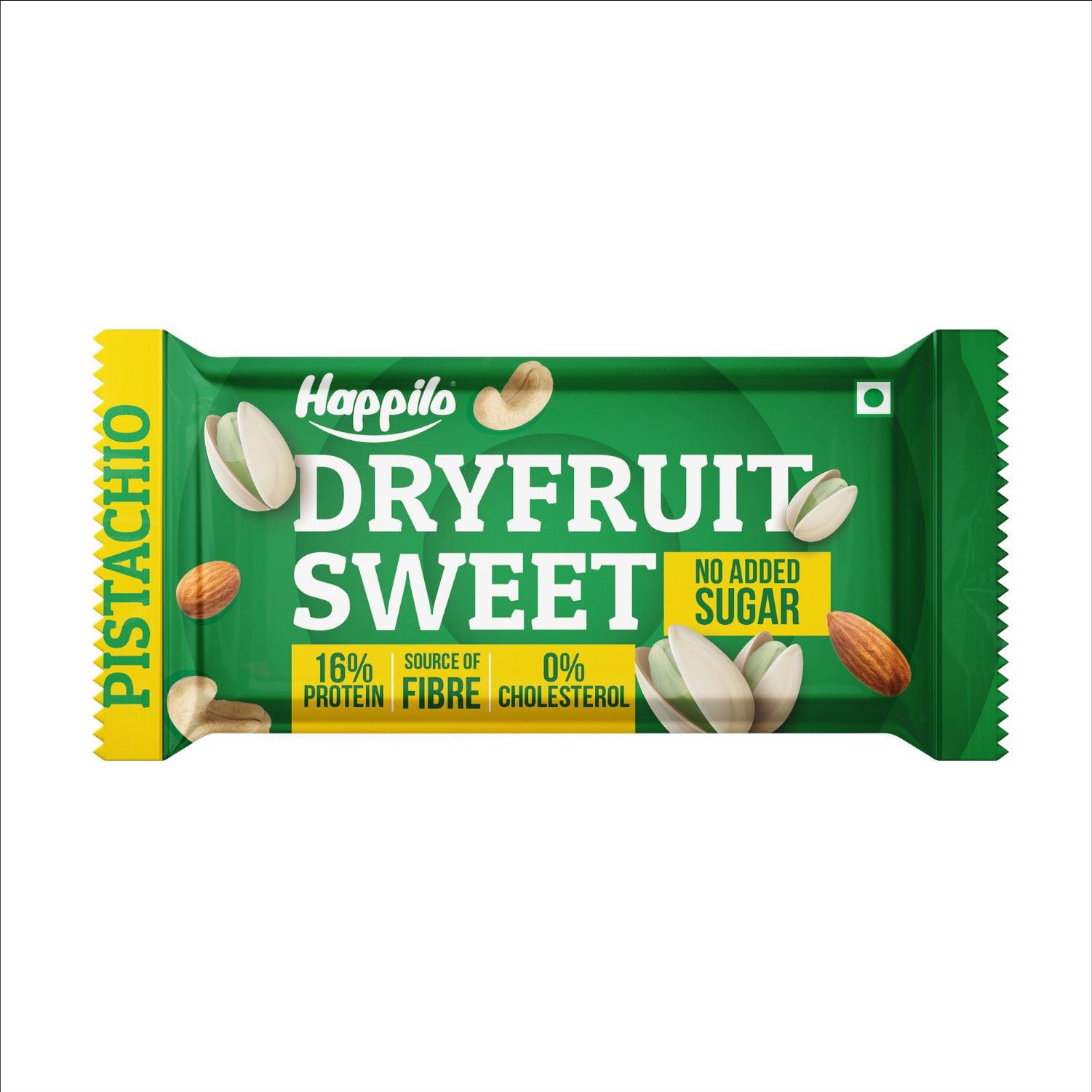 Happilo Premium Pistachios Healthy Dry Fruit Sweet 35g + 35 g (Pack 2)