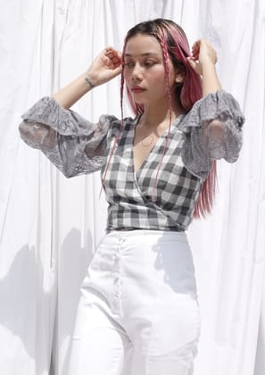 Layla Top-Grey / XS