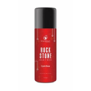 ROCKSTONE Crystal Bloom Boddy Perfume  150 ml  Long-Lasting Fragrance and Zero Gas Fresh Body Spray for Men  Women p