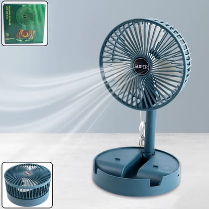 Adjustable Portable Table Fan Compact Personal Desktop Cooling Fan for Home, Office Desk & Study Table Adjustable Portable Table Fan Compact Personal Desktop Cooling Fan for Home, Office Desk & Study Table
