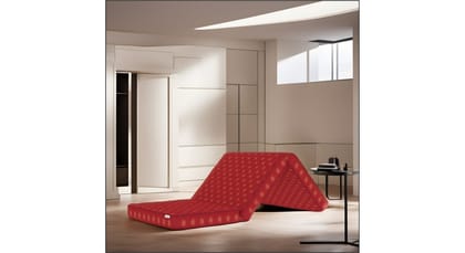 SLEEP SPA SOFT BOUNCE 3-FOLD PREMIUM ORTHOPEDIC DIRECT FROM FACTORY 4 inch Double High Density (HD) Foam Mattress (L x W. 72 inch x 48 inch)