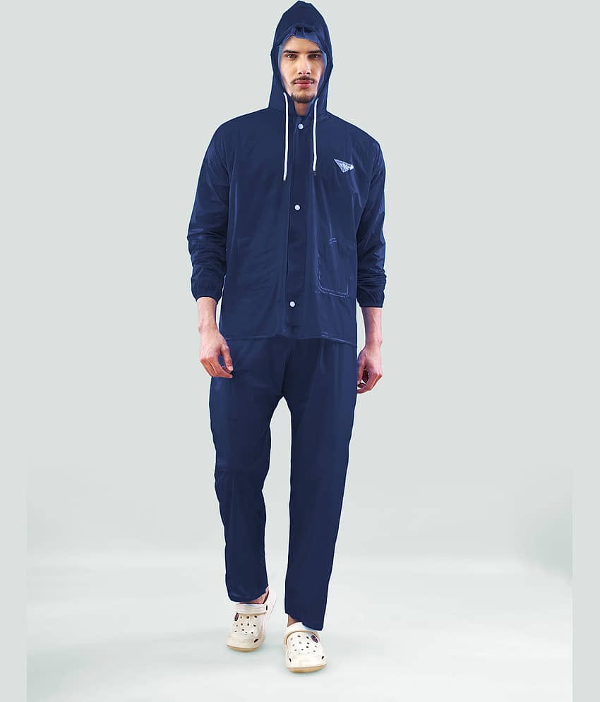 lux venus Blue PVC Men's Rain Suit Set ( Pack of 1 )