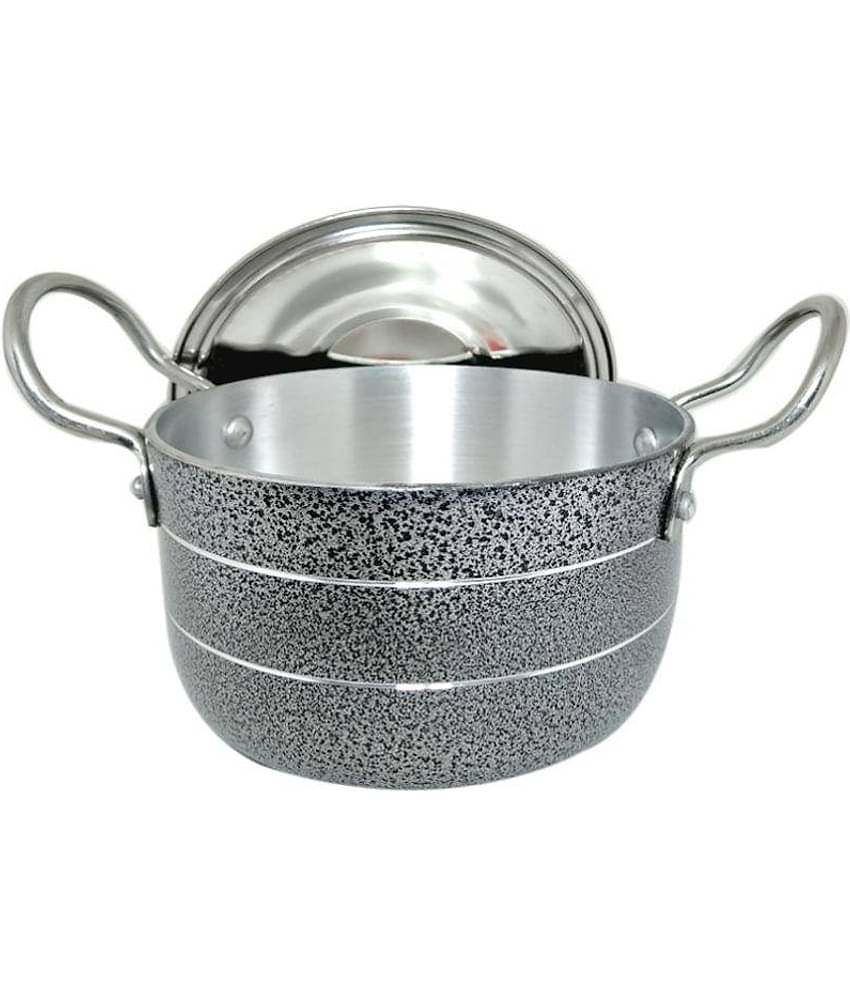 bartan hub patila/bhagona No Coating Aluminum Tope 16 cm mL