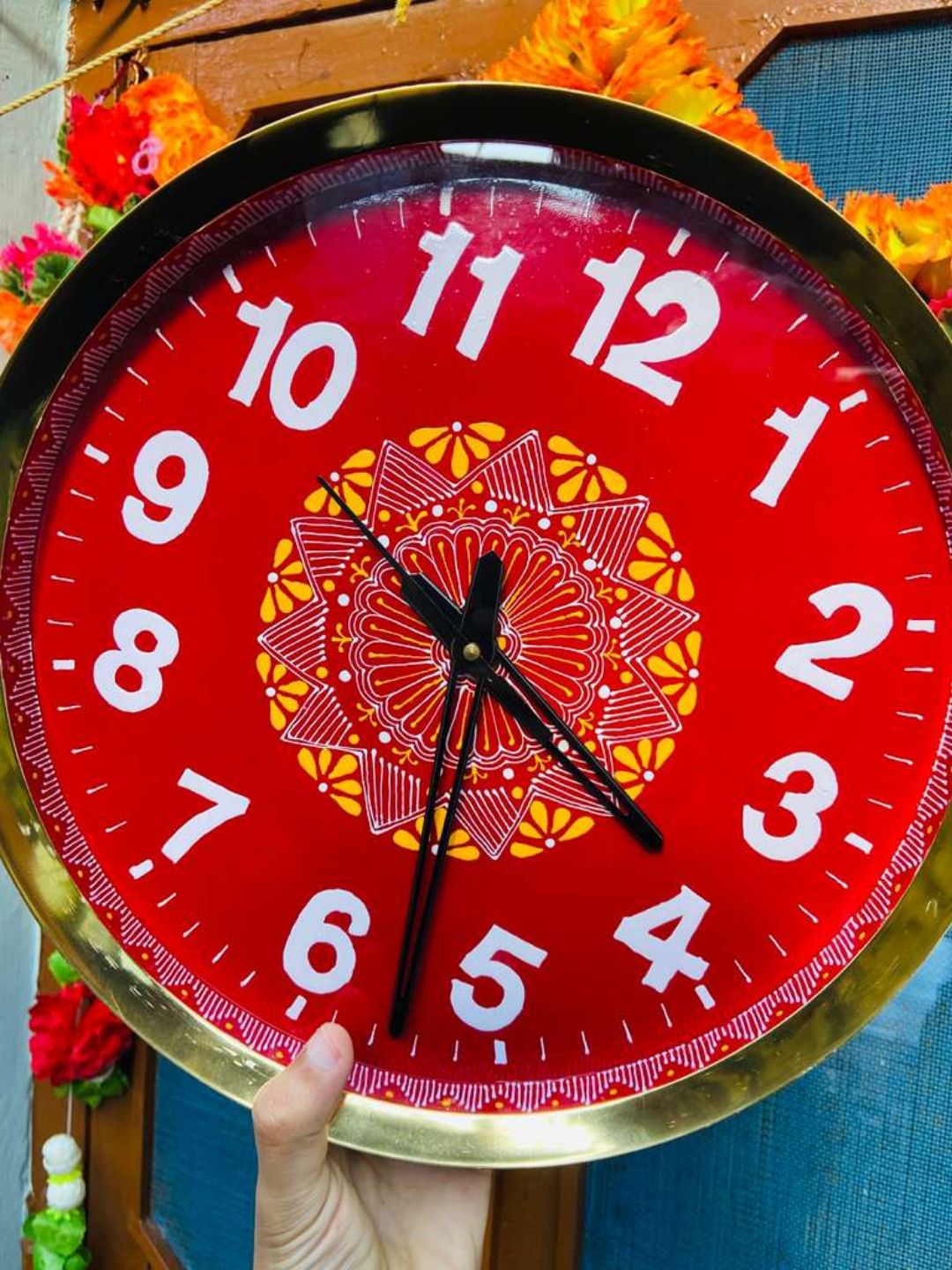 Aipan Wall Clock