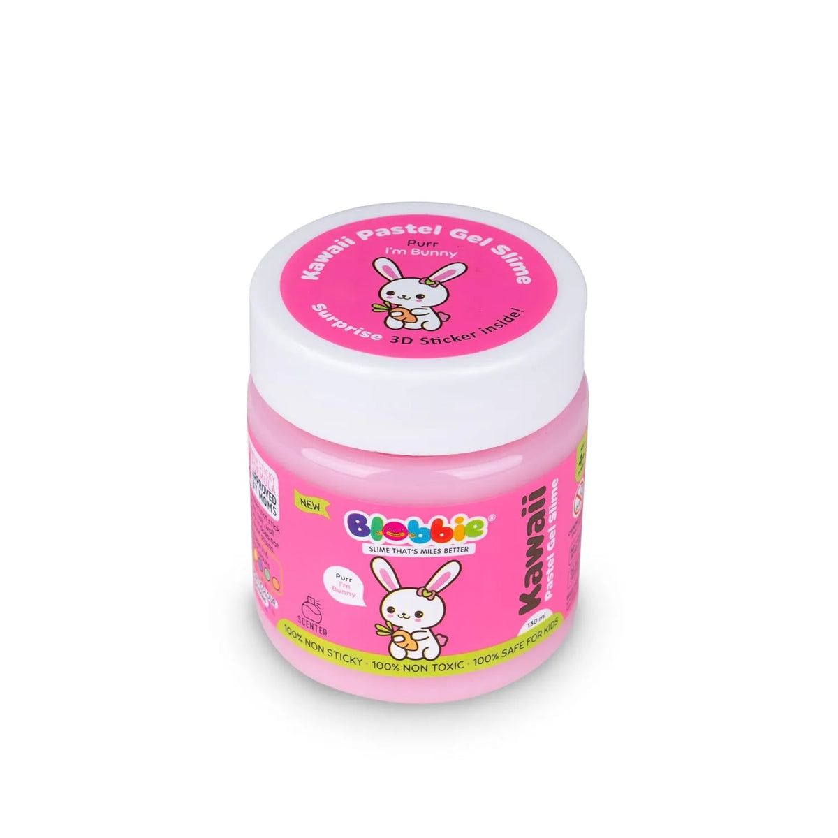Kawaii Pastel Gel Slime Purr 130ML