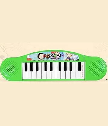 1626YY-YESKART GREEN  Gooyo Mini Piano Keyboard Musical Toy for Kids/Babies/Girls/Boys/Gifts- 3716 | Red Color, 2xAA Battery (Not Included)