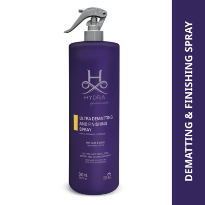 Hydra Groomers Ultra Dematting & Finishing Spray for Dogs and Cats Hydra Groomers Ultra Dematting & Finishing Spray for Dogs and Cats - 500mL