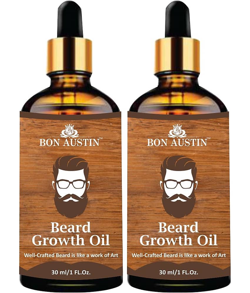 Bon Austin GROOMED Beard Oil FASTGROWTH 30 ml Pack of 2