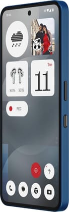 Nothing Phone (3A) 5G (Blue, 8GB RAM, 128GB Storage) | Snapdragon 7s Gen 3 | 50MP+50MP+8MP Cameras | 32MP Front | 6.77” 120Hz AMOLED | 5000mAh Battery | 50W Fast Charging | Up to 16GB RAM Expansion Nothing Phone (3A) 5G (Blue, 8GB RAM, 128GB Storage) | S