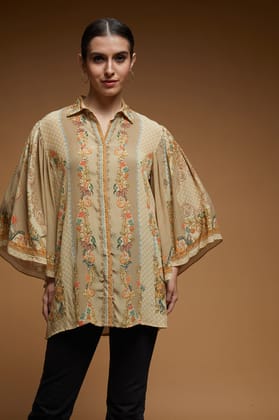 Beige Shirt-XS