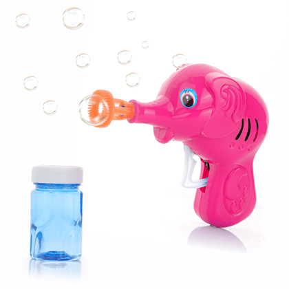 Chanak's Elephant Bubbles Blower Toy (Pink) 🐘