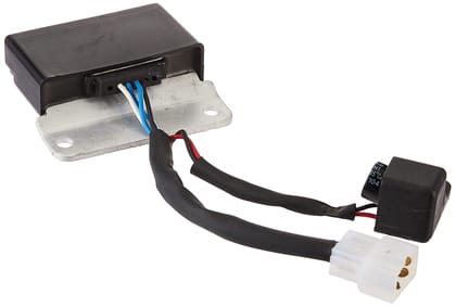UNO Minda RR-1022 RR UNIT- BLACK BODY- 4 PIN WHITE MALE COUPLER & CAPACITOR